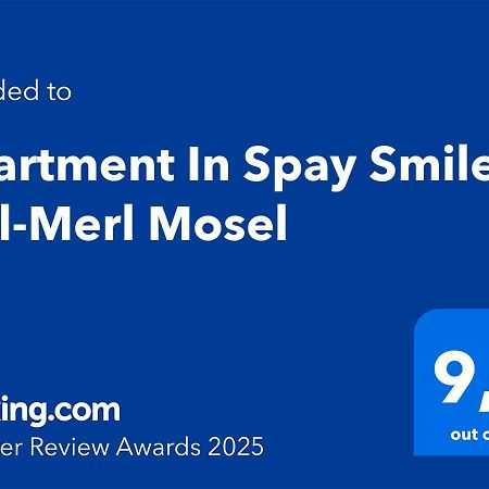 Apartment In Spay Smile Zell-Merl Mosel Exterior foto